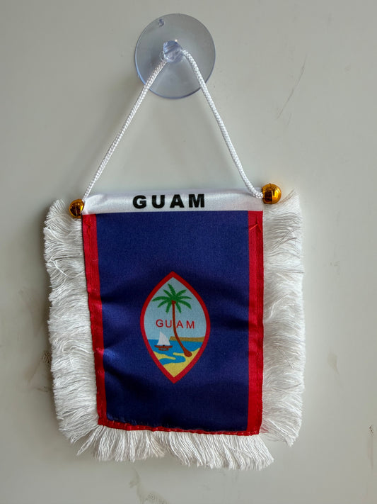 GUAM Mini Flag Hanging Decor
