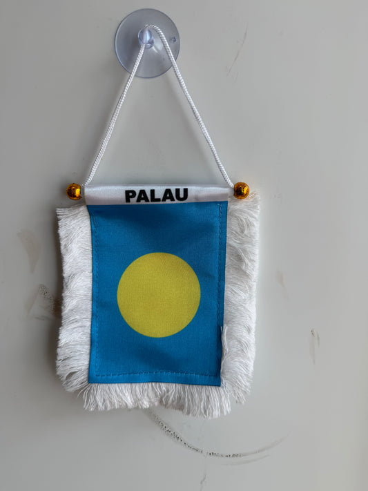 PALAU Mini Banner Hanging Decor