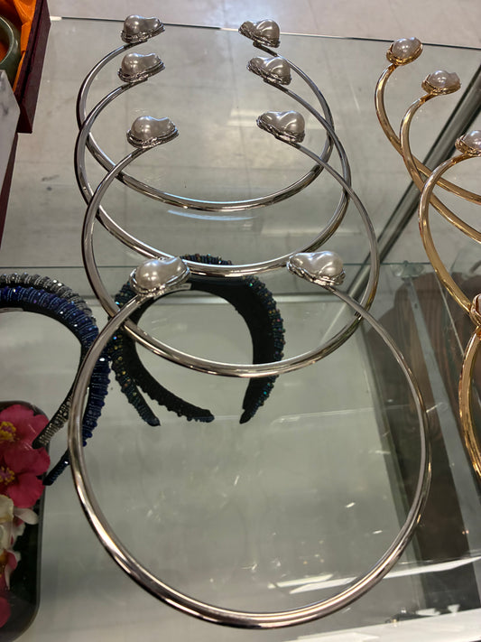 Baroque Pearl SET Accessory | Fashion Silver Finish (BPOCNSF01)