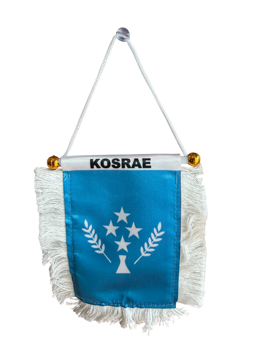 KOSRAE Mini BANNER Hanging Decor