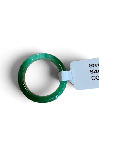 Green Nephrite Jade Ring