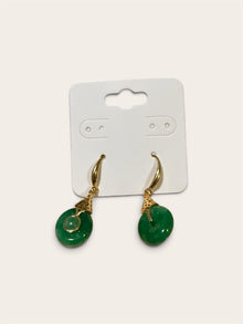 Jade Drop Earring
