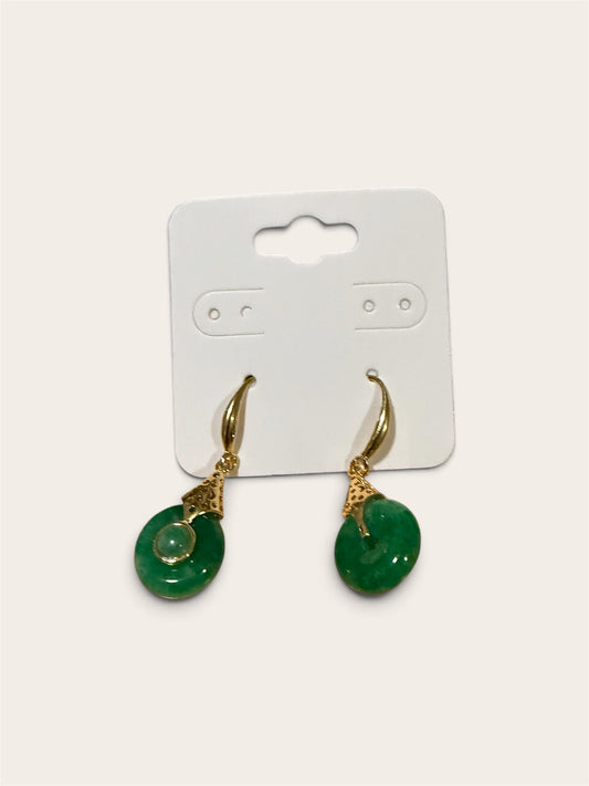 Jade Drop Earring