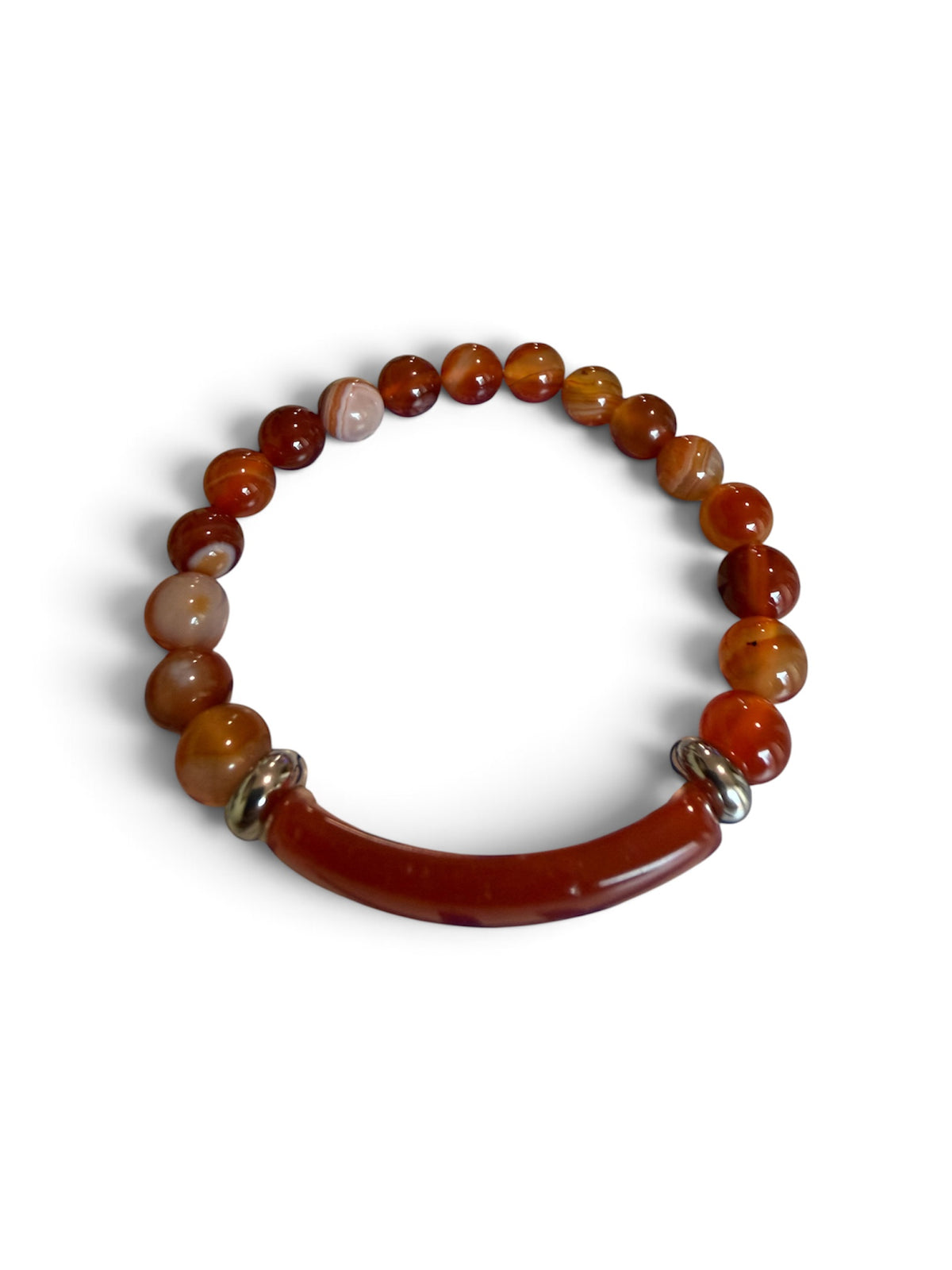 Black Beaded Bracelet