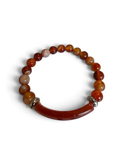 Black Beaded Bracelet